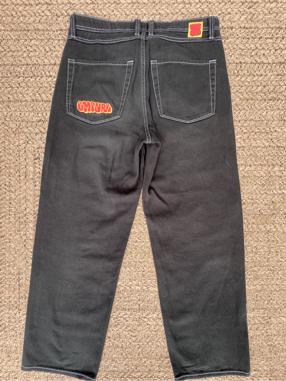 Empyre Ultra Loose Fit
Embroidered Black Skate Jeans Size 32 - Picture 7 of 12